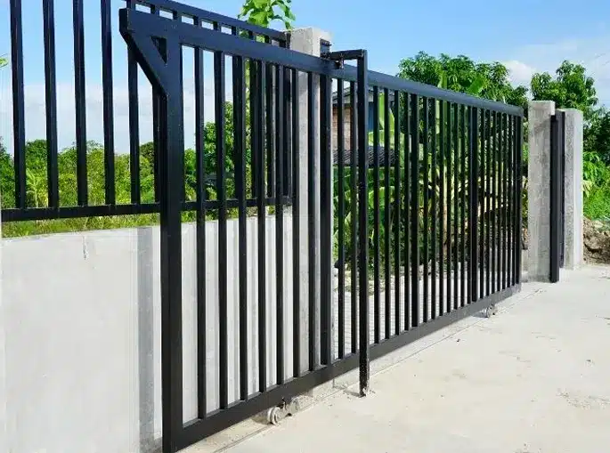 electric gate stuck